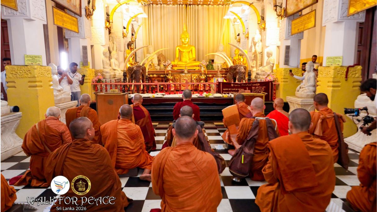 ‘Ehipassiko’ Walk for Peace continues into 3rd day (Pics)