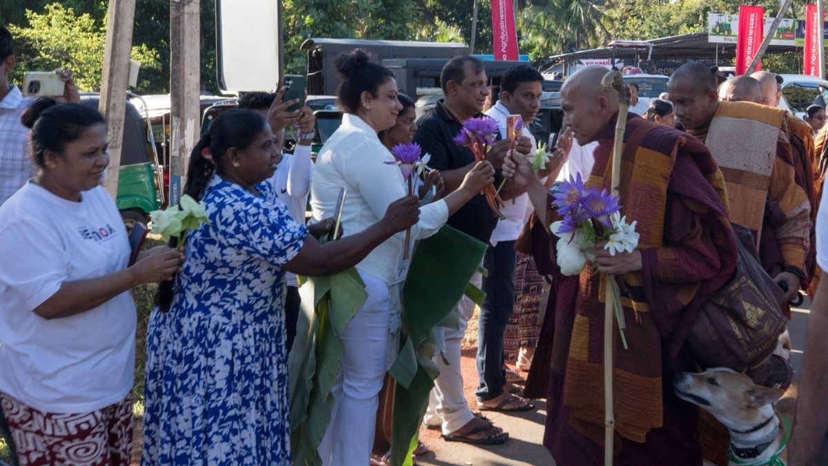 ‘Ehipassiko’ Walk for Peace enters 2nd day