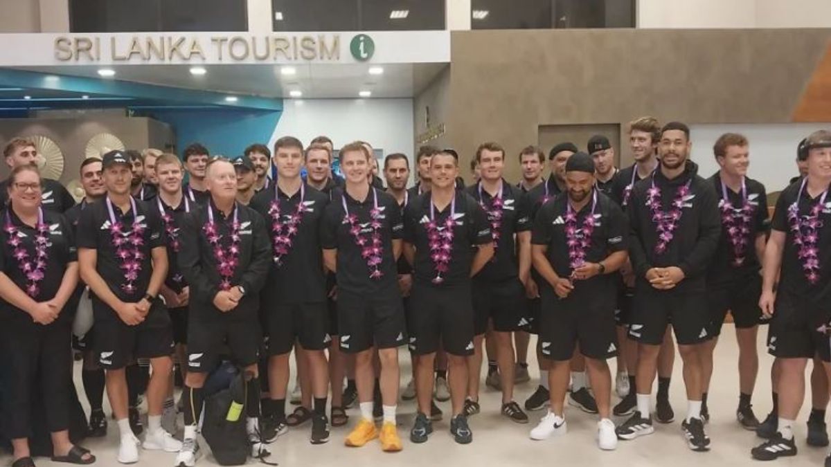 New Zealand U-85kg Rugby team arrives in SL