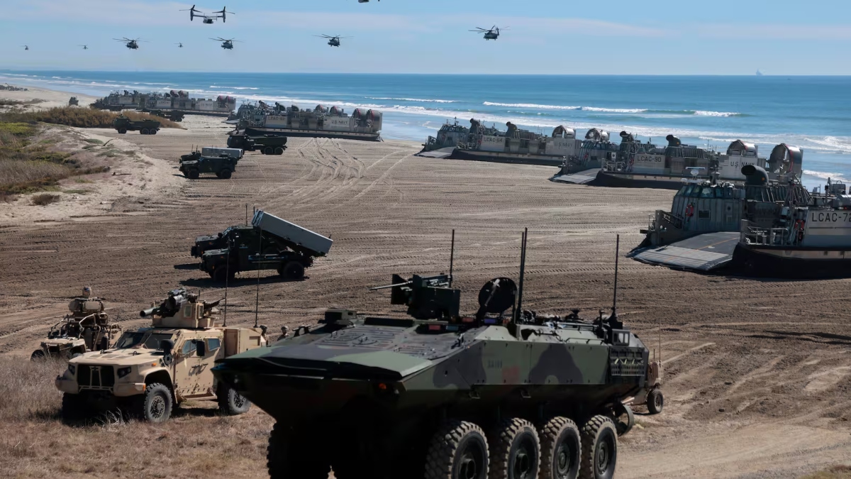 Pentagon planning a ground assault on Iran; 4,000 Marines deployed to the Middle East